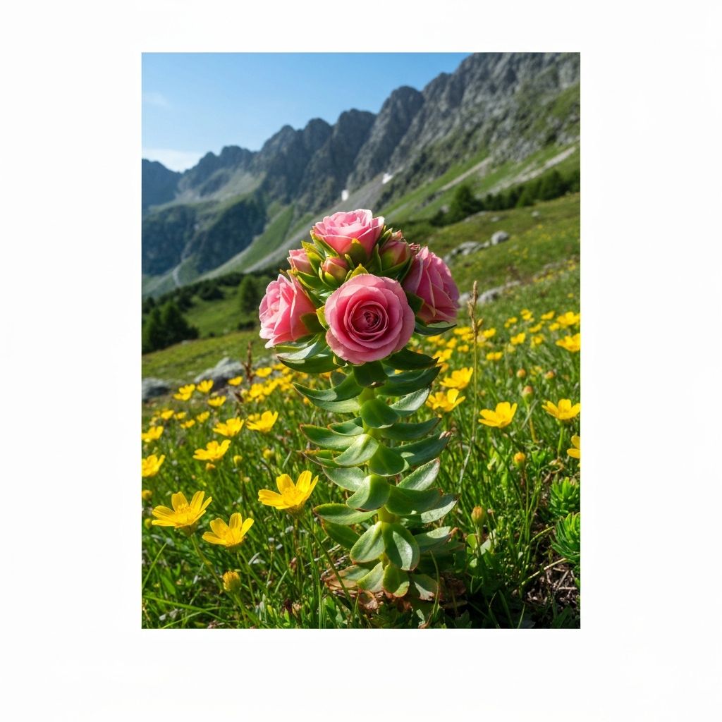 Rhodiola Rosea plant